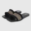 SANDALIA YUTE CHEVRON DESHILADA