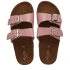Sandalias 2 Hebillas Efecto Corcho