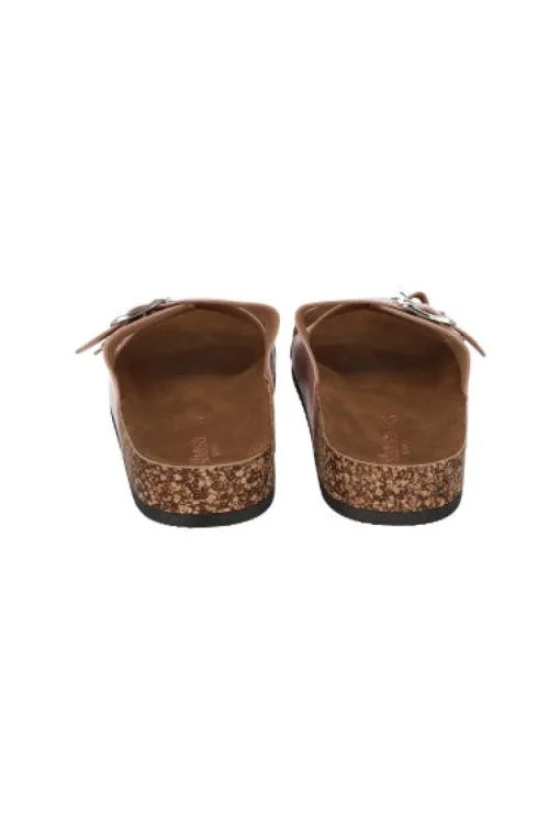 Sandalias 2 Hebillas Efecto Corcho
