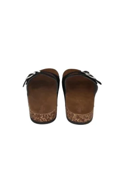 Sandalias 2 Hebillas Efecto Corcho