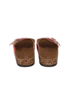 Sandalias 2 Hebillas Efecto Corcho