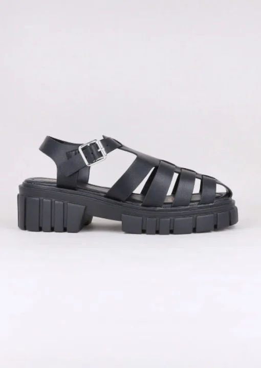 Sandalias cangreja plataforma