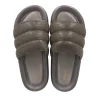 Sandalias capitonada brillos