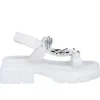 Sandalias cintas cadena