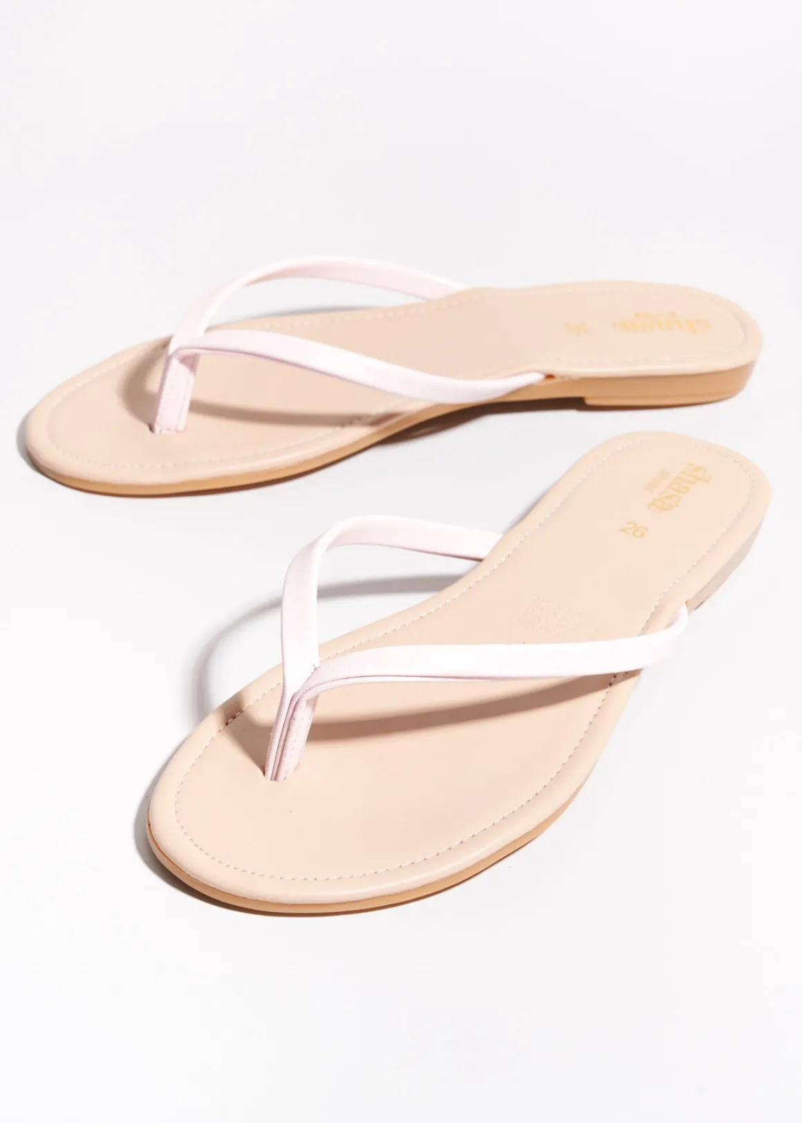 Sandalias flip flop tiras delgadas
