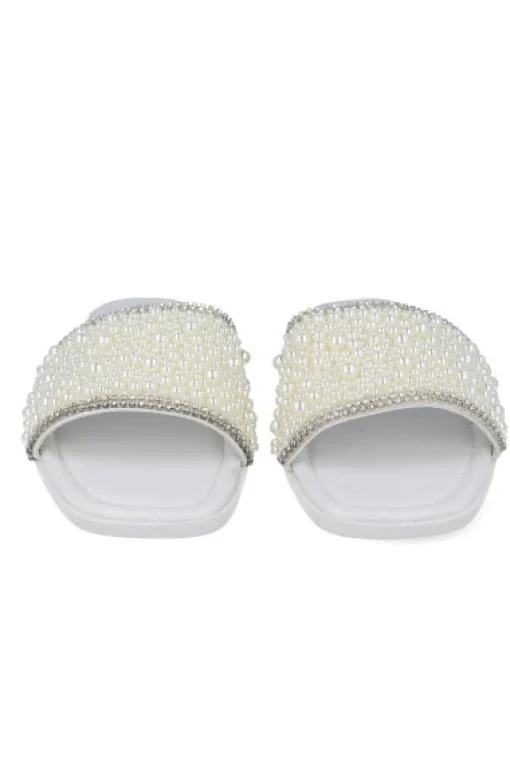 Sandalias pala aplicaciones perlas