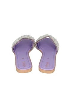 Sandalias pala aplicaciones perlas