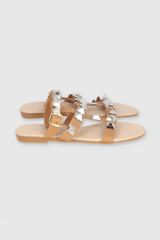 Sandalias Plana Estoperoles