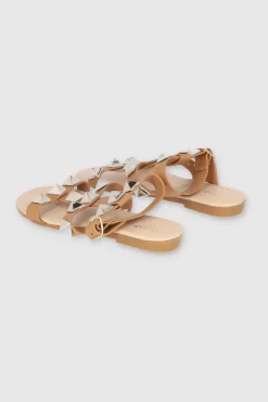 Sandalias Plana Estoperoles