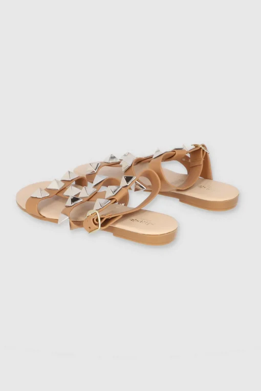 Sandalias Plana Estoperoles