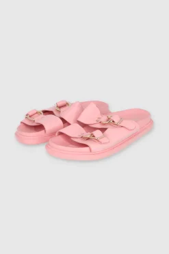 Sandalias Plataforma 2 Hebillas Circulares