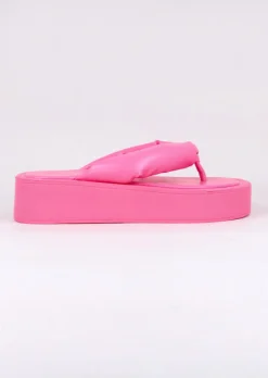Sandalias plataforma pata gallo