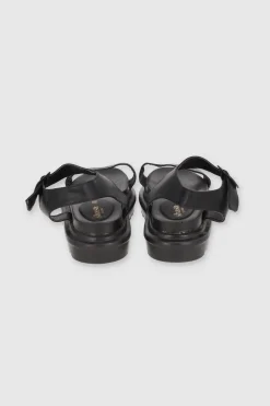 Sandalias Plataforma Suela Track Tiras Lisas