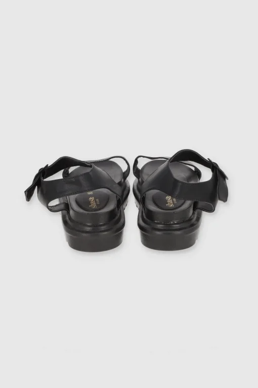 Sandalias Plataforma Suela Track Tiras Lisas