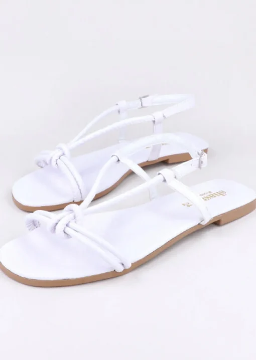 Sandalias Tira Nudo