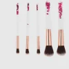 Set 5 brochas corazones
