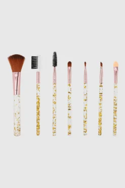 Set 7 brochas glitter