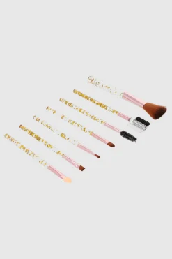 Set 7 brochas glitter