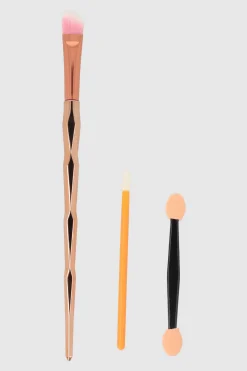 Set 3 Brochas Maquillaje Ojos