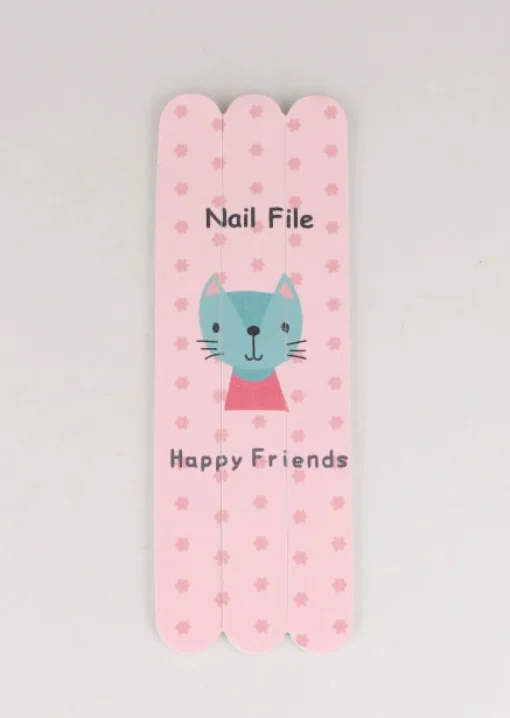 Set 3 limas uñas happy friends