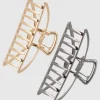 Set 2 Piezas Pinzas Triangulares Metal
