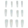 Set 12 uñas adheribles tornasol