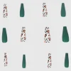 Set 12 uñas animal print