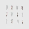 Set 12 uñas animal print