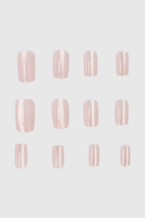 Set 12 Uñas Ojo De Gato