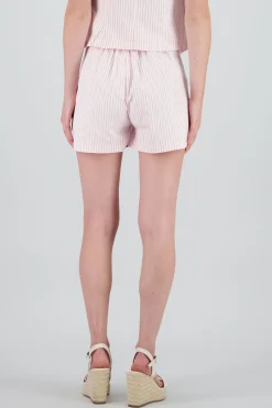 Short amplio rayas