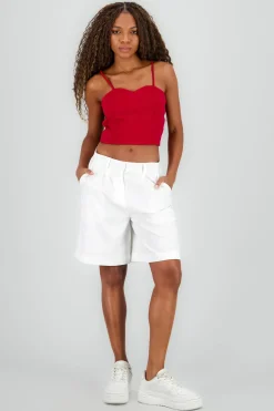 Short liso