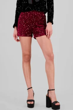 Short mini lentejuelas