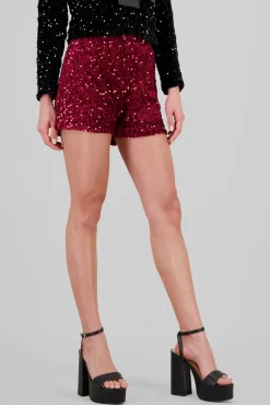 Short mini lentejuelas