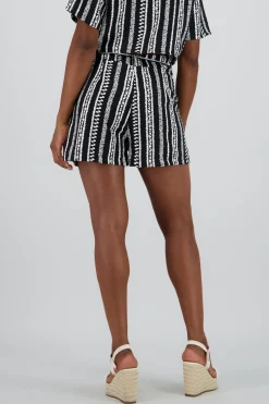 Shorts mini detalle pretina lazo