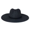 Sombrero fedora cinta trenzada