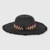 Sombrero floppy cenefa