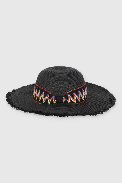 Sombrero floppy cenefa