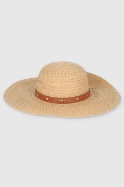 Sombrero floppy cinta studs