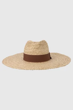 Sombrero floppy tejido trenza
