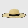 Sombrero paja con moño