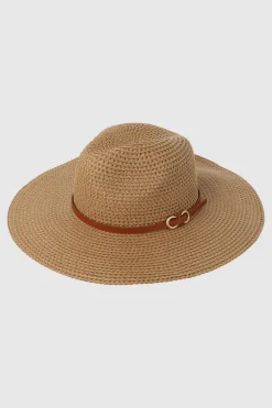 Sombrero panamá sincturón delgado
