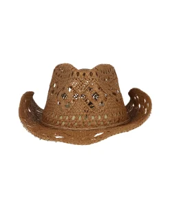 Sombrero vaquero tejido