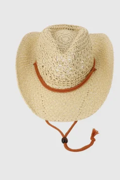 Sombrero vaquero tejido lazo