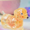 Squishy perrito glitter