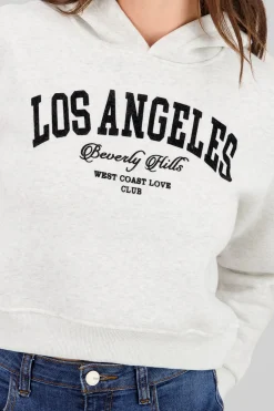 Sudadera estampado los angeles