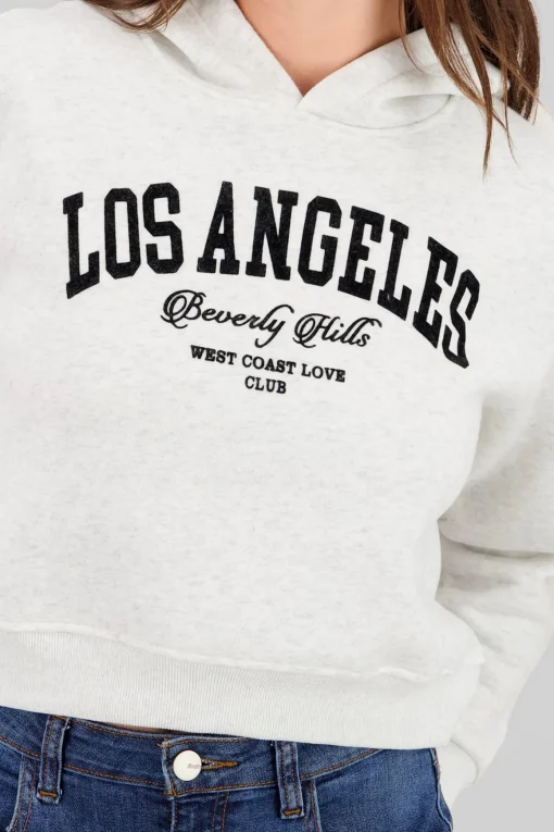 Sudadera estampado los angeles