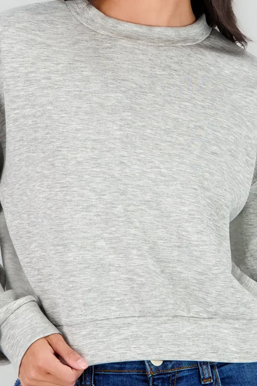 Sudadera lisa suave