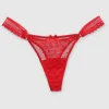Tanga mesh aros encaje lateral