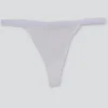 Tanga mesh liso encaje