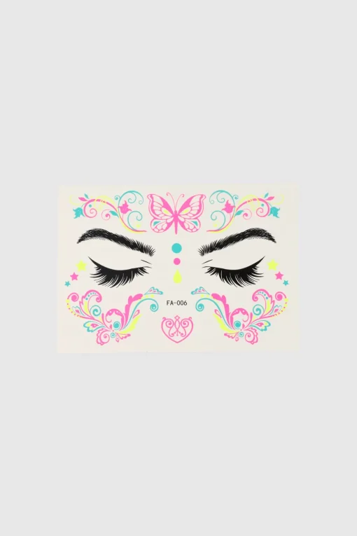 Tatuajes Faciales Neon